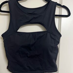 Klassy Network Cutout Tank Top